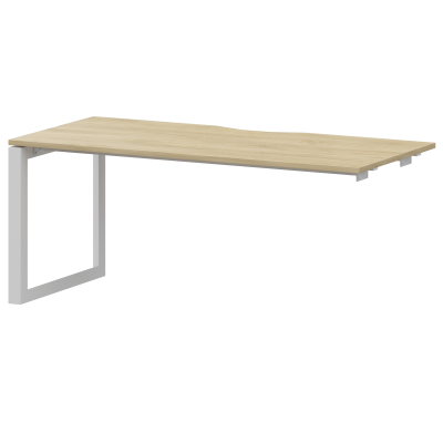 Модуль линейный на металлокаркасе Аргентум-МП НТМП.О-160Э Баттл Рок/Белый (1600x730x750)