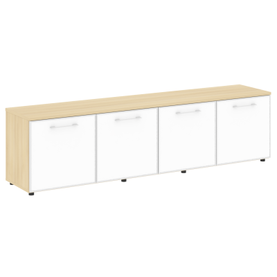 Yalta Тумба модульная LT.TS-4.6 white Акация Лорка/Стекло White 2188*450*580