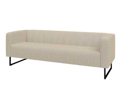 Диван 3 местный 60, Кейс, КС3-60, romeo_01, ткань: рогожка