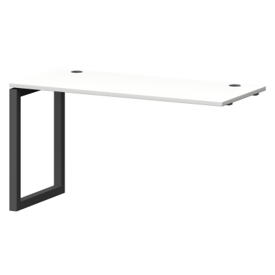 Модуль линейный на металлокаркасе Смарт СМС25-О-16К.60Э.Пр.50 Белый/Антрацит (1600x600x750)