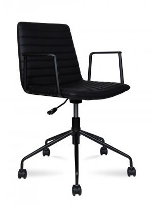 Кресло офисное / Arctic LB экокожа / черная экокожа