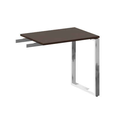 Metal System Direct Брифинг-приставка БО.ПР-2 Венге Цаво/Нержавеющая Сталь 800*600*750