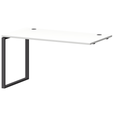 Модуль линейный на металлокаркасе Смарт СМС25-О-12К.73Э.Пр25 Белый/Антрацит (1200x730x750)