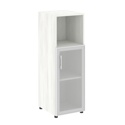 Yalta Шкаф узкий LT.SU-2.2 R (R) Снежная Патина 400*450*1195