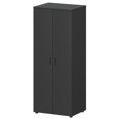 Шкаф для одежды Смарт СМШ-58-6ШД Графит (729x594x1990)