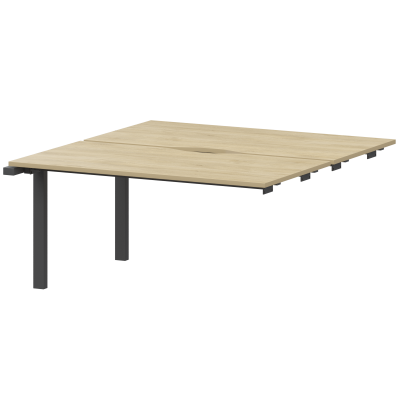 Модуль двойной на металлокаркасе Аргентум-МП НТМП.ПО.Б2-140Э Баттл Рок/Антрацит (1400x1496x750)