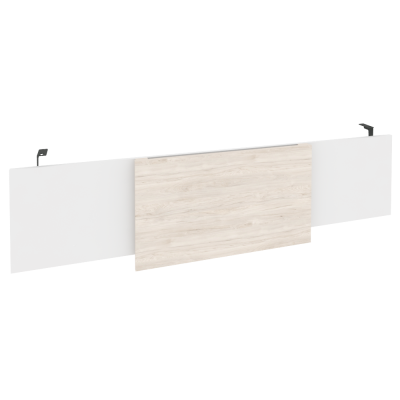 Onix Direct Царга стола руководителя O.M-CSR-6 Белый Бриллиант/Денвер Светлый/Металл Антрацит 1740*4