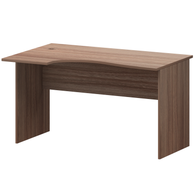 Стол эргономичный левый Арго А-200.ЛВ Темный шимо (1400x900x760)