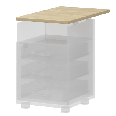 Крышка тумбы Аргентум НТ-320.73 Баттл Рок (438x730x25)