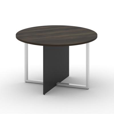 Shift Стол переговорный, круглый SK.SP-KR-120 Дуб Мали/Антрацит 1200*1200*753