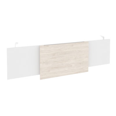 Onix Direct Царга стола руководителя O.M-CSR-5 Белый Бриллиант/Денвер Светлый/Металл Белый 1540*450*