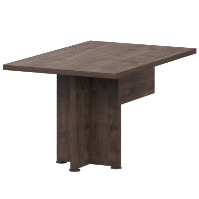 Конференц-приставка Приоритет К-968 Дуб апрель (1200x800x750)