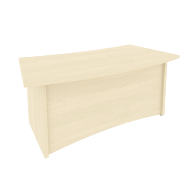 First Стол руководителя криволинейный KSR-2 Клен 1800*940*765