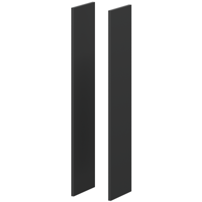 Боковины декоративные Кортез KZD-48B Графит (384x50x1568)