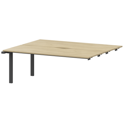 Модуль двойной на металлокаркасе Аргентум-МП НТМП.ПО.Б2-180Э Баттл Рок/Антрацит (1800x1496x750)