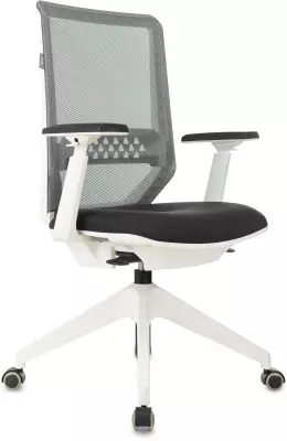 Кресло эргономичное Бюрократ MC-W611NL серый TW-04 38-417 сетка/ткань крестов.4-луч. пластик пластик белый