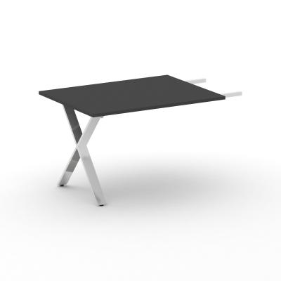 Cross Брифинг-приставка CRF.BR-2 Черный/Нерж. Сталь 1200*900*750