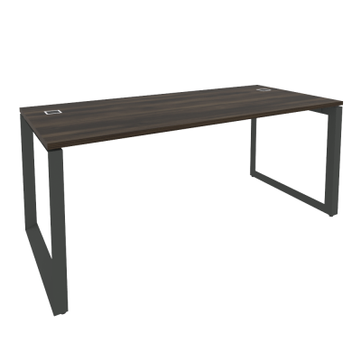 Onix Direct Стол рабочий руководителя на О-образном м/к O.MO-SRR-5.8 Дуб Мали/Металл Антрацит 1780*8