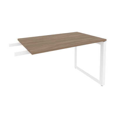 Onix Direct Брифинг-приставка на О-образном м/к O.MO-BR-11 Дуб Аризона/Металл Белый 1180*720*750