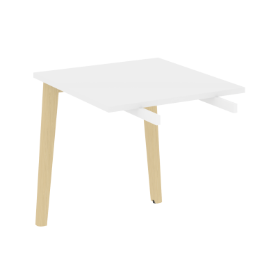 Onix Wood Direct Брифинг-приставка OW.BR-7 Белый Бриллиант/Дуб Светлый/Металл Белый 780*720*750