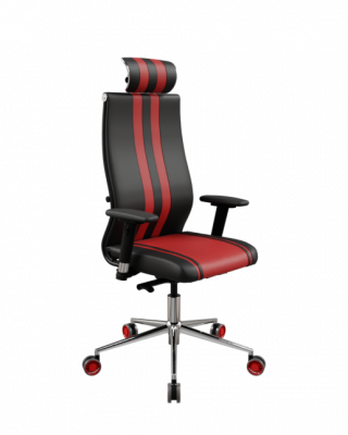 Кресло Ergolife SynchroSit 10 B2-187D - Extra /Kb40/Wh40/D03P/H13mL-G-2D(M24.B23.G18.W32) (МЕТТА/METTA)