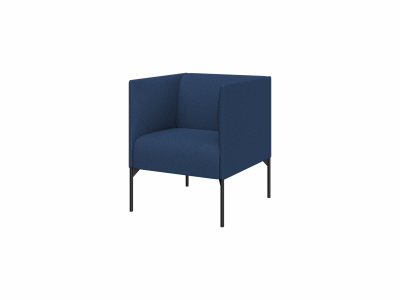 Кресло, Бридж, Brd1-2, sweet_blue, ткань: рогожка