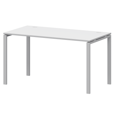 Стол на металлокаркасе Арго-М АМ-002.60 Белый/Белый (1200x600x760)