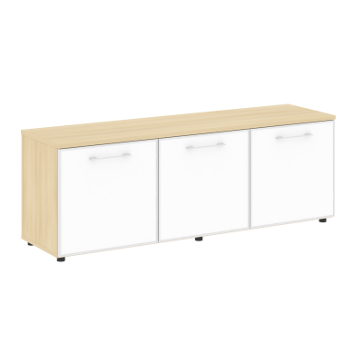 Yalta Тумба модульная LT.TS-3.5 white Акация Лорка/Стекло White 1642*450*580