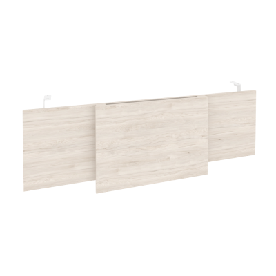 Onix Direct Царга стола руководителя O.M-CSR-4 Денвер Светлый/Металл Белый 1340*450*54