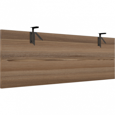 Модести-панель Аргентум-МП СММ25-14 Дуб сафари/Антрацит (1250x25x350)