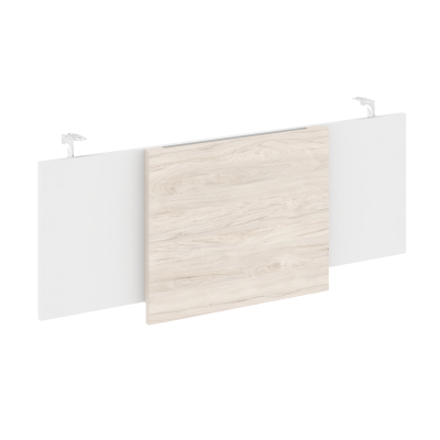 Onix Direct Lux Царга стола руководителя O.M-CSR-3 Белый Бриллиант/Денвер Светлый/Хром 1140*450*54