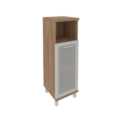 First Шкаф средний узкий левый KSU-2.2 R (L) Дуб Табак 401*432*1260