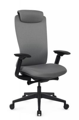 Кресло Gemini EGE-002A Черный пластик/Серый