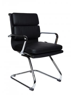 Кресло офисное / Zion CF / черная экокожа