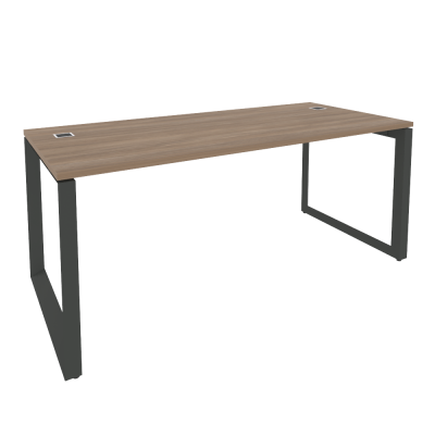 Onix Direct Стол рабочий руководителя на О-образном м/к O.MO-SRR-5.8 Дуб Аризона/Металл Антрацит 178