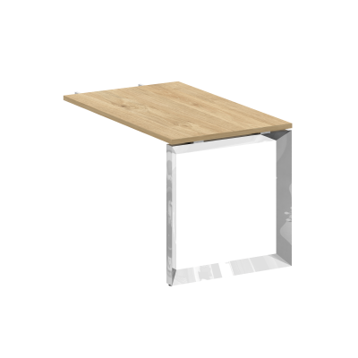 Onix Direct Lux Брифинг-приставка О-обр. м/к M-O.MO-BR-11 Тиквуд Светлый/Нержавеющая Сталь/Хром 1180