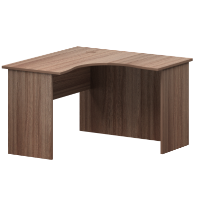 Стол компактный правый Арго А-203.60.ПР Темный шимо (1200x1200x760)