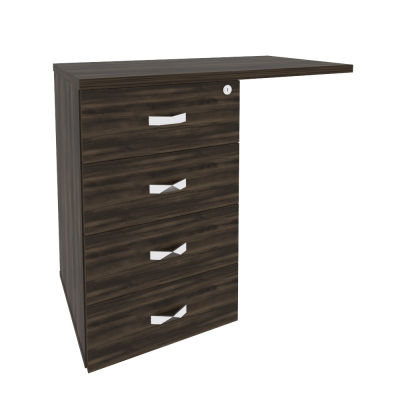 Onix Direct Тумба приставная (универсальная л/пр) O.TPU-4 Дуб Мали 842*460*750