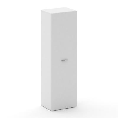 Fresco Гардероб узкий универсальный FRU.GB-101 Белый Бриллиант 600*460*2000