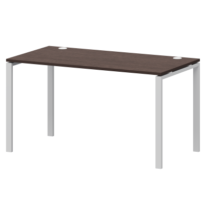 Стол на металлокаркасе Арго-М АМ-005 Дуб венге/Белый (1800x730x760)