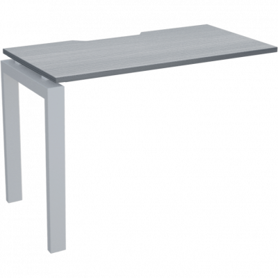 Модуль линейный на металлокаркасе Аргентум-МП НТМП.П-180Э Лиственница/Белый (1800x730x750)