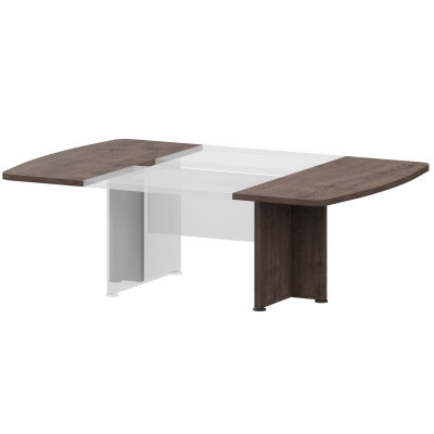 База стола для переговоров Приоритет К-965 Дуб апрель (1200x1400x750)