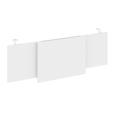 Onix Direct Lux Царга стола руководителя O.M-CSR-4 Белый Бриллиант/Хром 1340*450*54