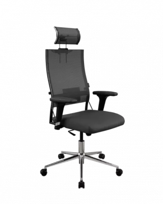 Кресло Ergolife Sit Air 24/7 B2-281D - Italy+UMF(X1) /Km00/Wh00/D02P/H21mM-2D(M10.B23.G18.W02) (МЕТТА/METTA)