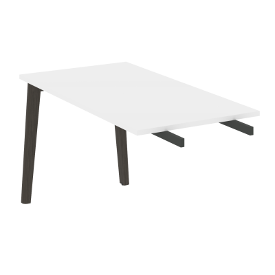 Onix Wood Direct Брифинг-приставка OW.BR-13 Белый Бриллиант/Дуб Темный/Металл Антрацит 1380*720*750