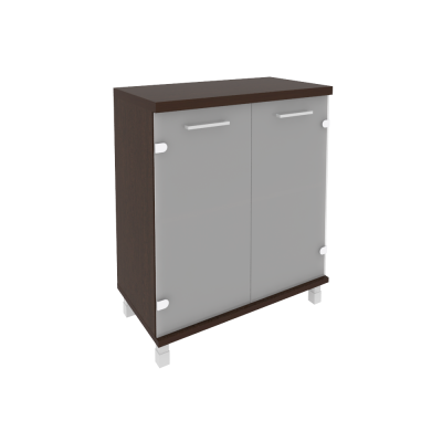 First Шкаф низкий широкий KST-3.2 Венге Цаво 801*432*958