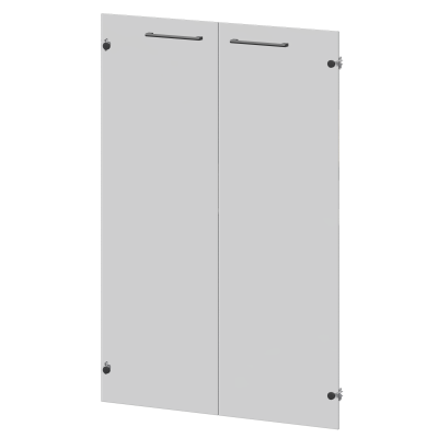 Фасады стеклянные Кортез KZF-38S(Ч)  Тонированный (784x4x1158)