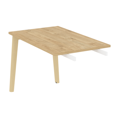 Onix Wood Direct Брифинг-приставка OW.BR-11 Тиквуд Светлый/Дуб Светлый/Металл Белый 1180*720*750