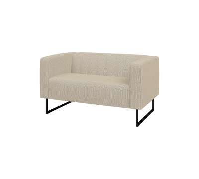 Диван 2 местный 50, Кейс, КС2-50, romeo_01, ткань: рогожка