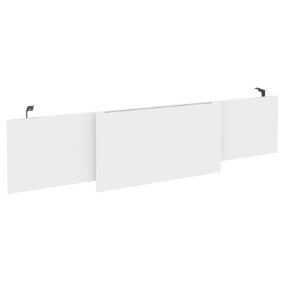 Onix Direct Царга стола руководителя O.M-CSR-6 Белый Бриллиант/Металл Антрацит 1740*450*54